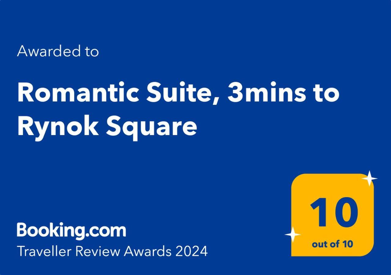 Romantic Suite, 3Mins To Rynok Square Львів Екстер'єр фото